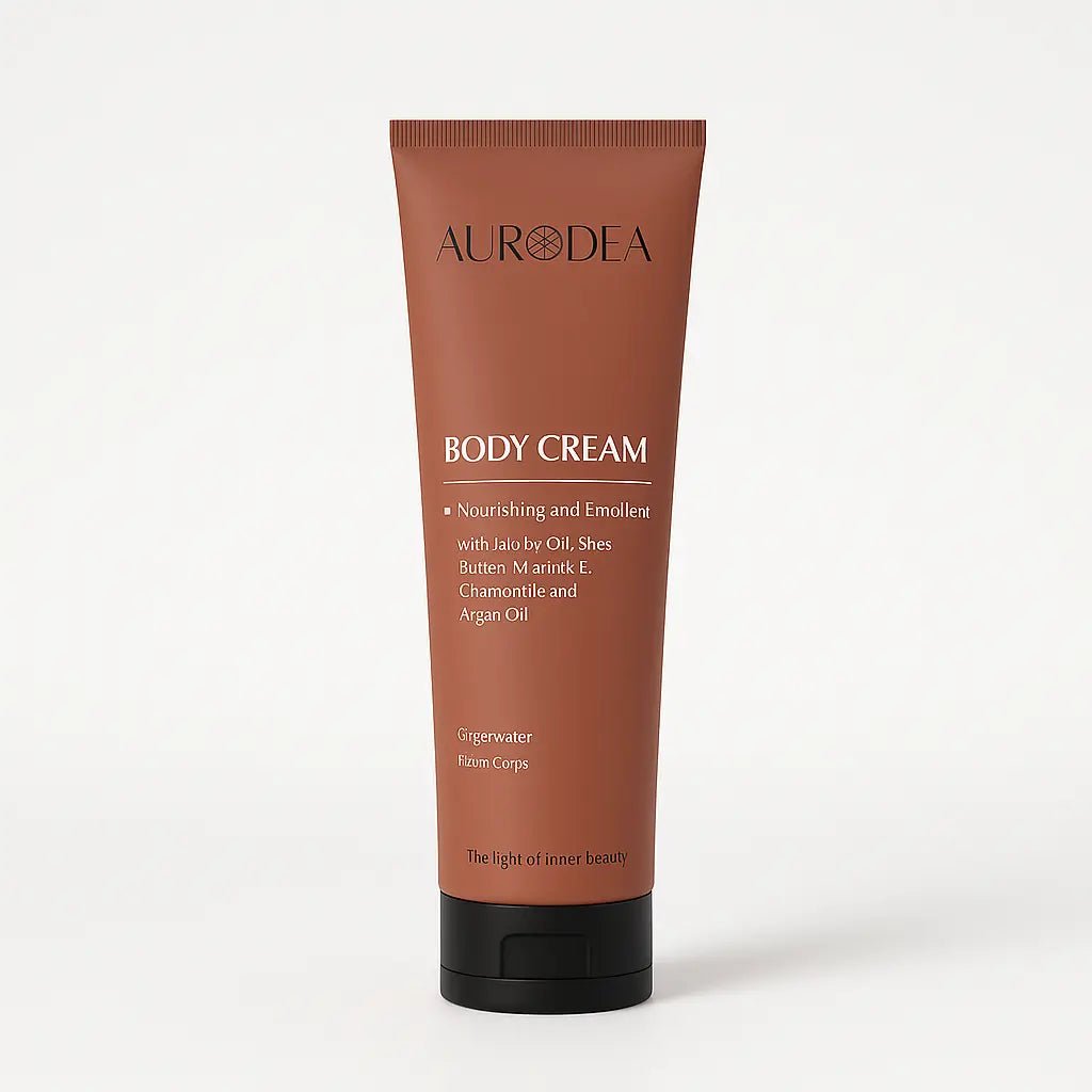 CRÈME CORPS BIO À L’HUILE D’ARGAN – ÉCLAT NATUREL, HYDRATATION INTENSE & APAISEMENT DES PEAUX SENSIBLES - AURA PHENIX