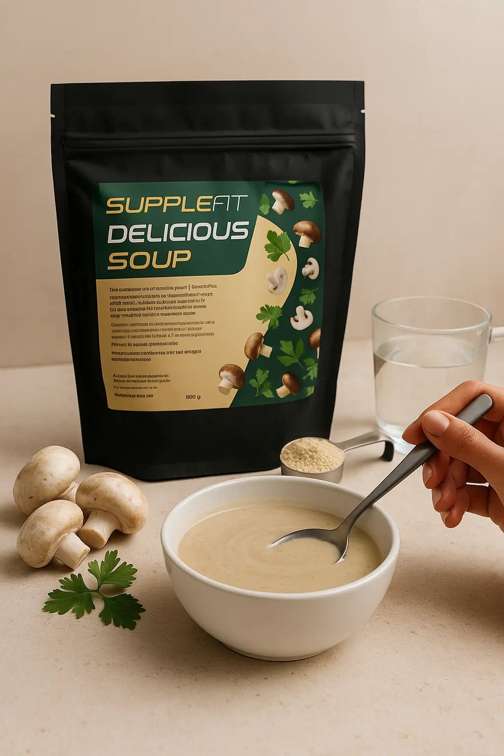 DELICIOUS SOUP SUPPLEFIT – SOUPE SUBSTITUT DE REPAS MINCEUR ENRICHIE EN ENZYMES DIGESTIVES - AURA PHENIX