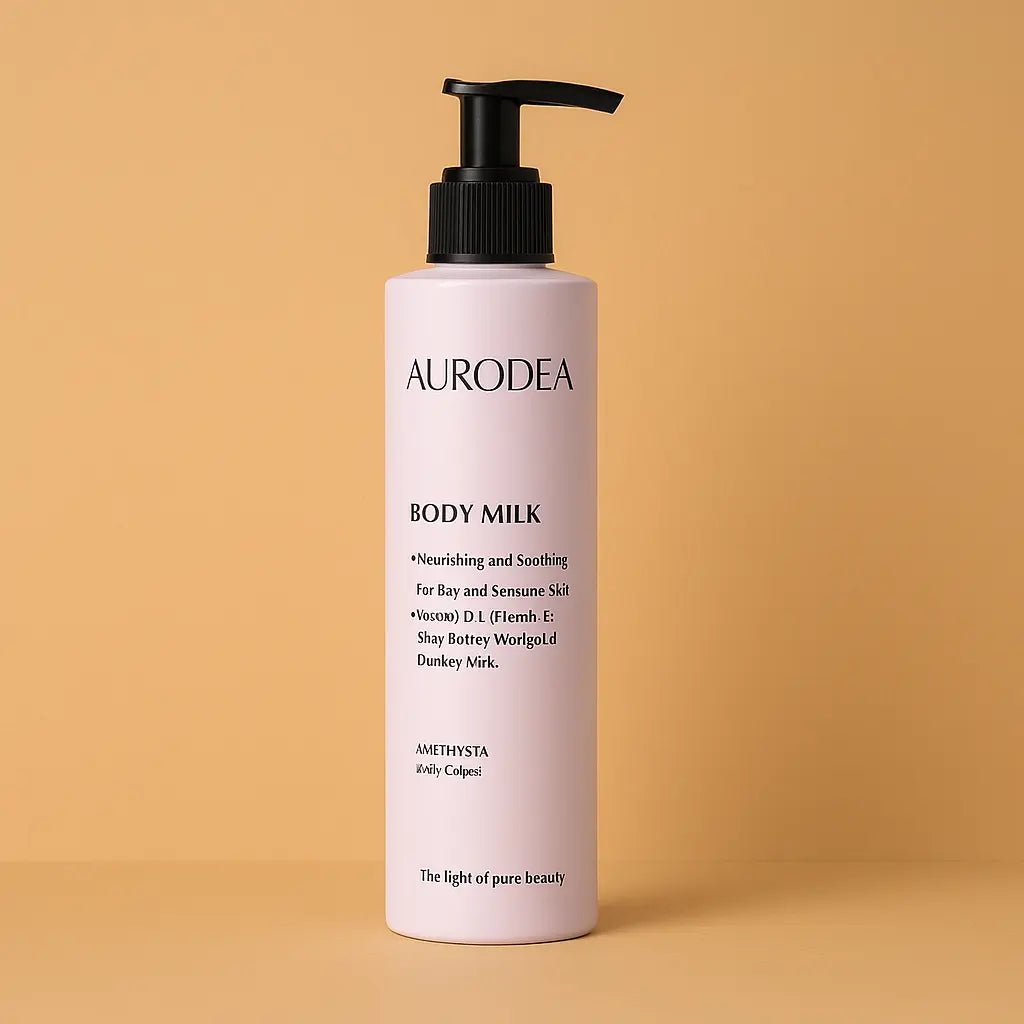 LAIT CORPS AU LAIT D’ANESSE – HYDRATATION INTENSE, APAISEMENT & RÉGÉNÉRATION POUR PEAUX SENSIBLES - AURA PHENIX