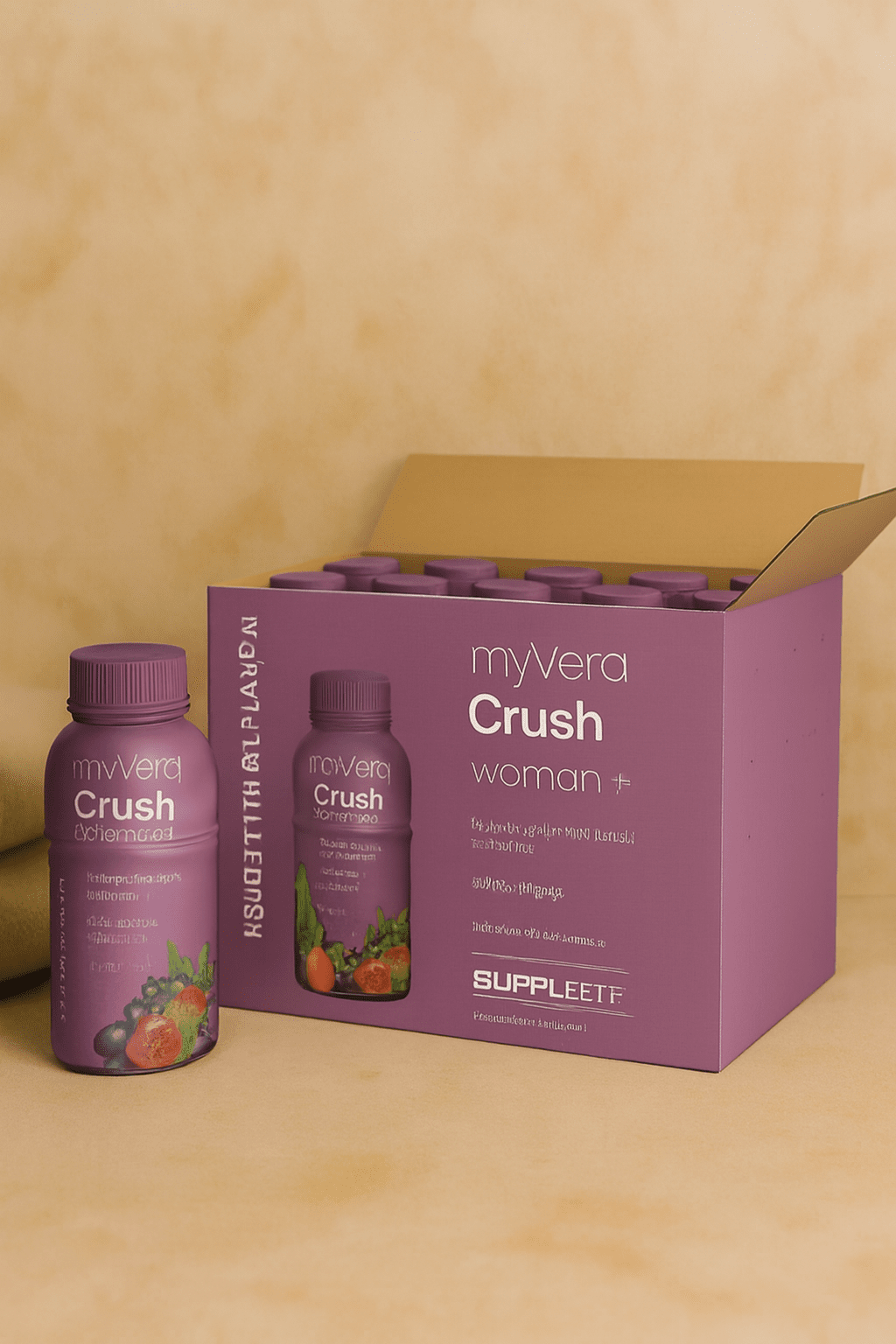 MYVERA CRUSH WOMAN+ – ÉQUILIBRE HORMONAL FÉMININ, VITALITÉ & DÉTOX NATURELLE - AURA PHENIX