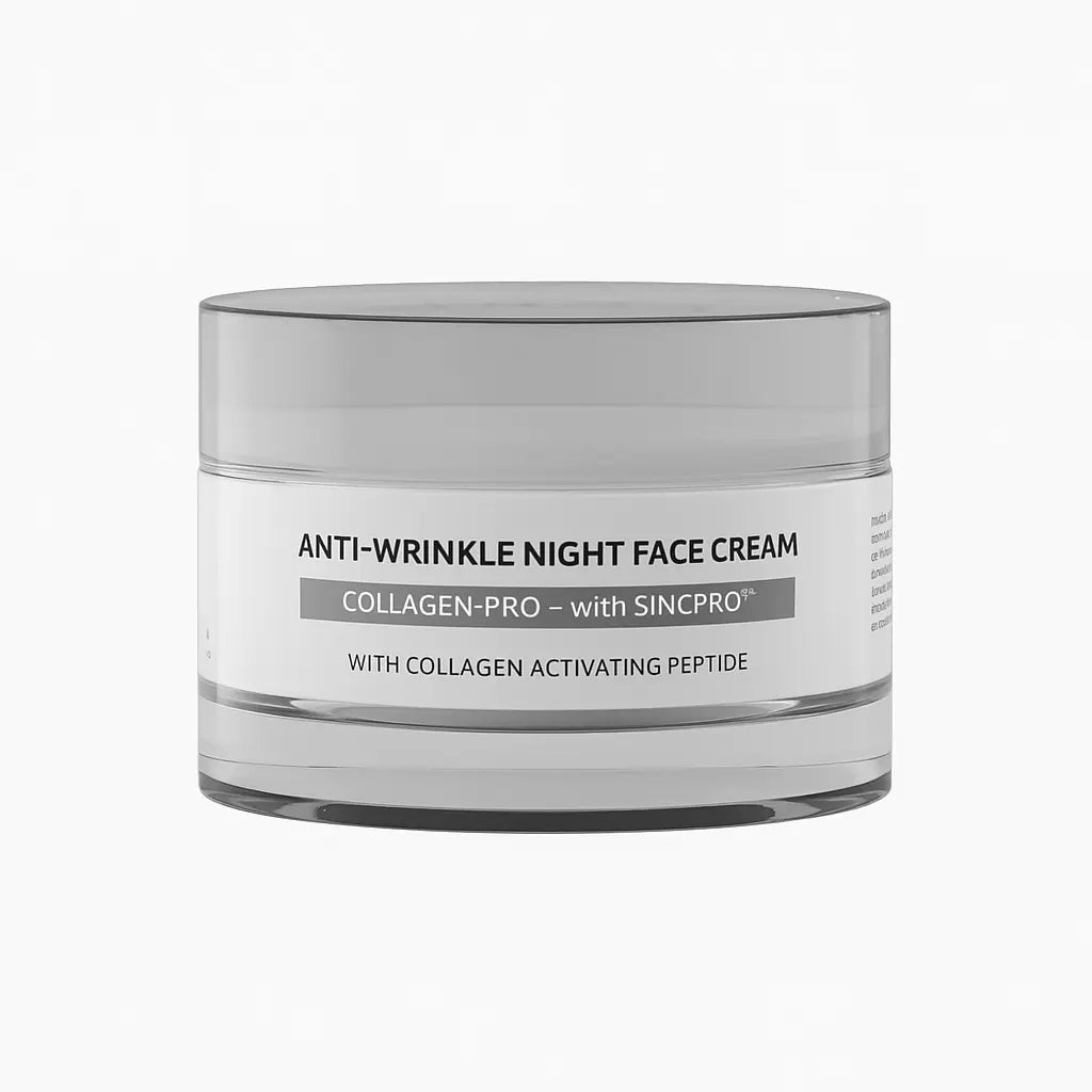 PEPTILUX CRÈME DE NUIT COLLAGEN PRO – RÉPARATION NOCTURNE, ANTI - RIDES & BOOSTER DE COLLAGÈNE - AURA PHENIX