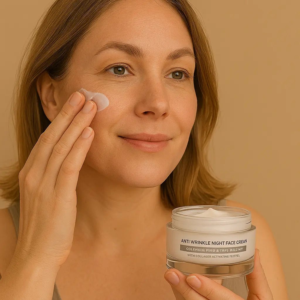 PEPTILUX CRÈME DE NUIT COLLAGEN PRO – RÉPARATION NOCTURNE, ANTI - RIDES & BOOSTER DE COLLAGÈNE - AURA PHENIX