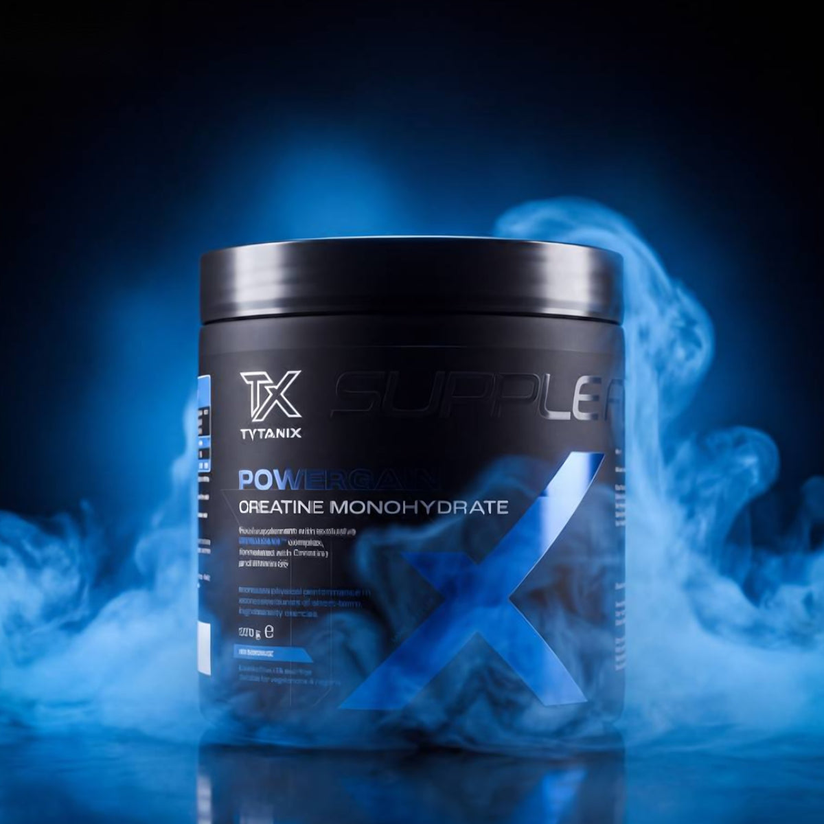 POWERGAIN – CRÉATINE MONOHYDRATE PURE · PLUS DE PERFORMANCE SUR LES EFFORTS INTENSES · 90 DOSES