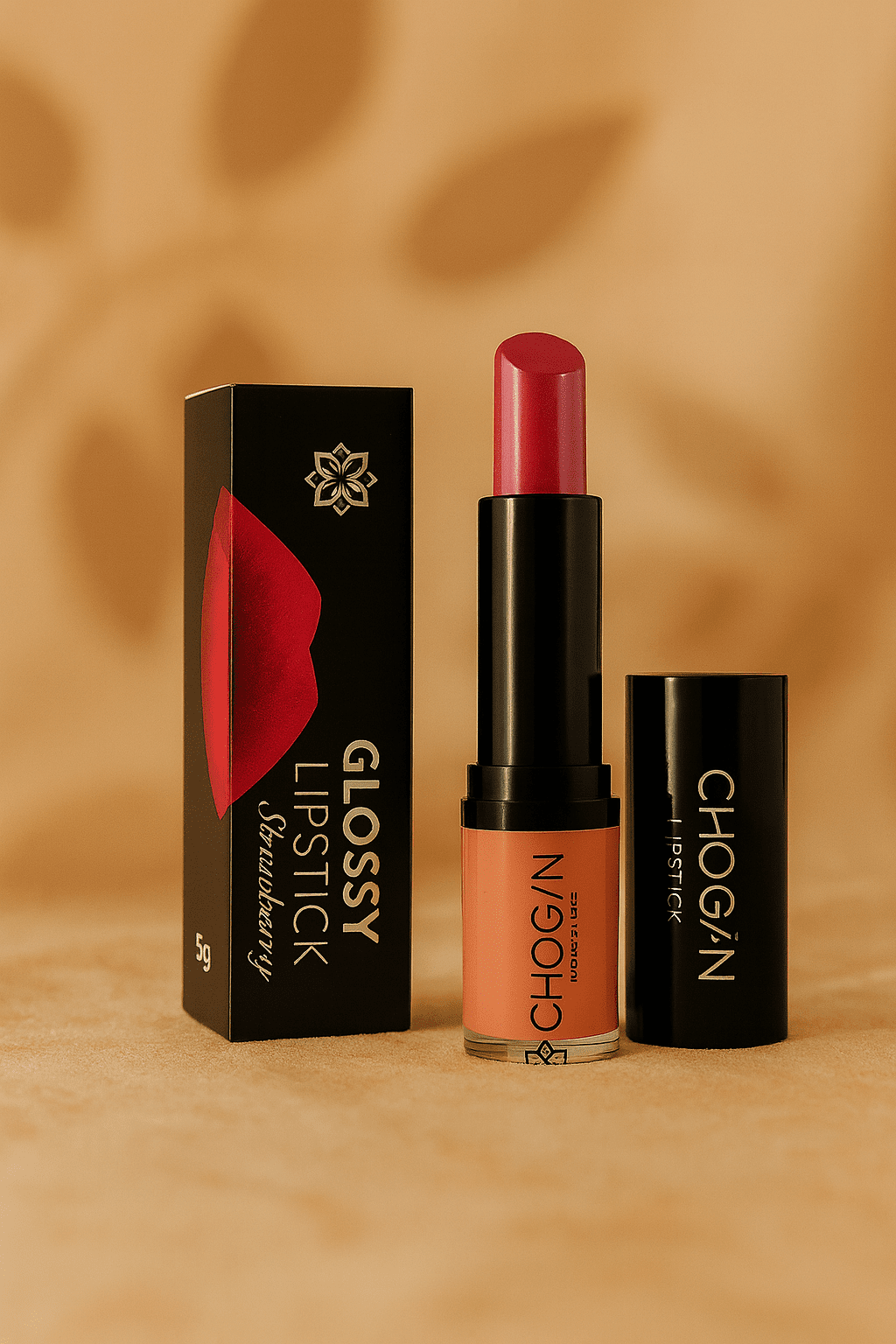 ROUGE À LÈVRES BRILLANT– STRAWBERRY 5 g - AURA PHENIX