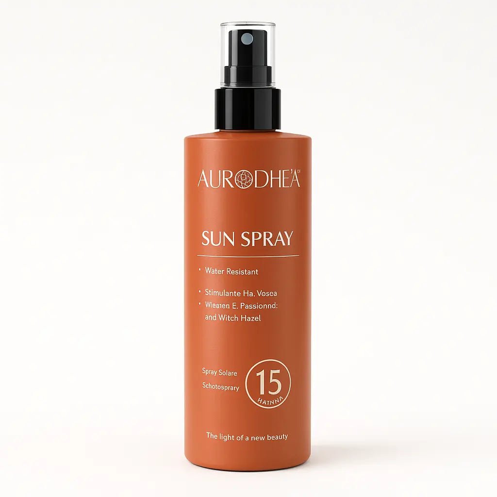 SPRAY SOLAIRE PF 15 PROTECTION MOYENNE LARGE SPECTRE, CONTRE LES RAYONS UVA ET UVB - AURA PHENIX